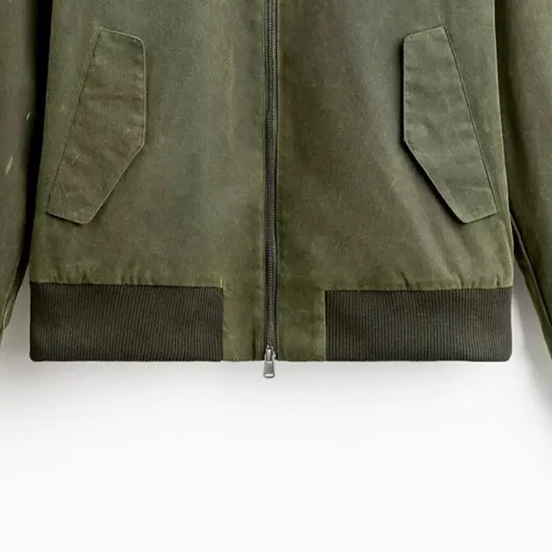 لوازم جانبی لباس 2x2 ضخیم دنده گره ای برای ژاکت بیس بال